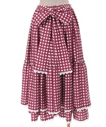 ギンガムチェック柄スカート | kawaii | axes femme online shop
