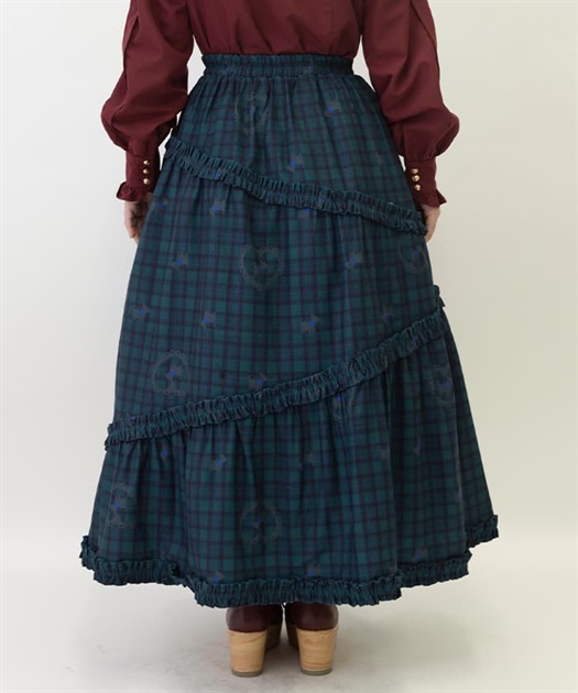 おさんぽテリア柄スカート | kawaii | axes femme online shop おさんぽテリア柄スカート | kawaii | axes femme online shop