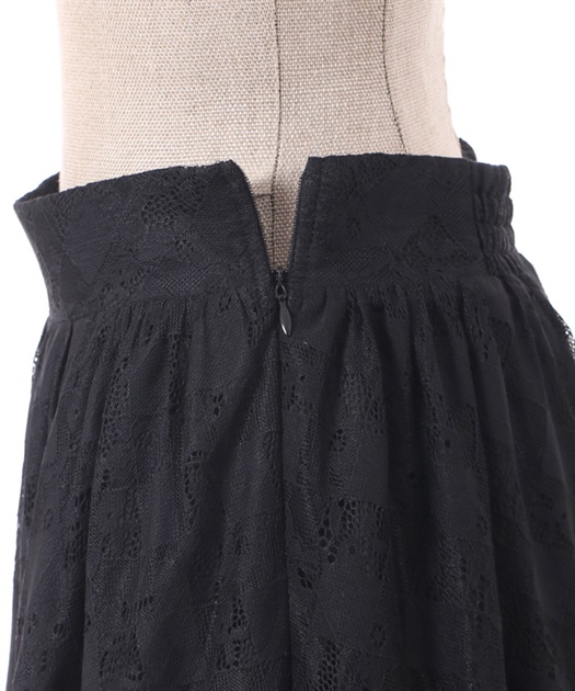 アシメフリル総レーススカート | outlet | axes femme online shop
