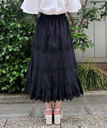 コットン風レーススカート | outlet | axes femme online shop コットン風レーススカート | outlet | axes femme online shop