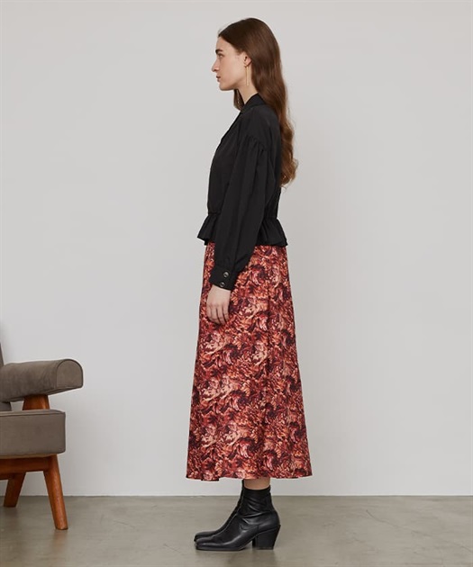 ヴィンテージフラワー柄スカート | outlet | axes femme online shop ヴィンテージフラワー柄スカート | outlet | axes femme online shop