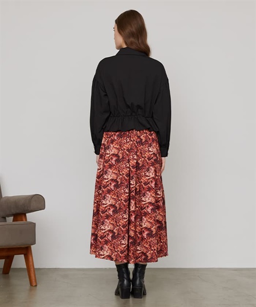 ヴィンテージフラワー柄スカート | outlet | axes femme online shop ヴィンテージフラワー柄スカート | outlet | axes femme online shop