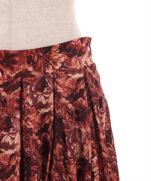 ヴィンテージフラワー柄スカート | outlet | axes femme online shop ヴィンテージフラワー柄スカート | outlet | axes femme online shop