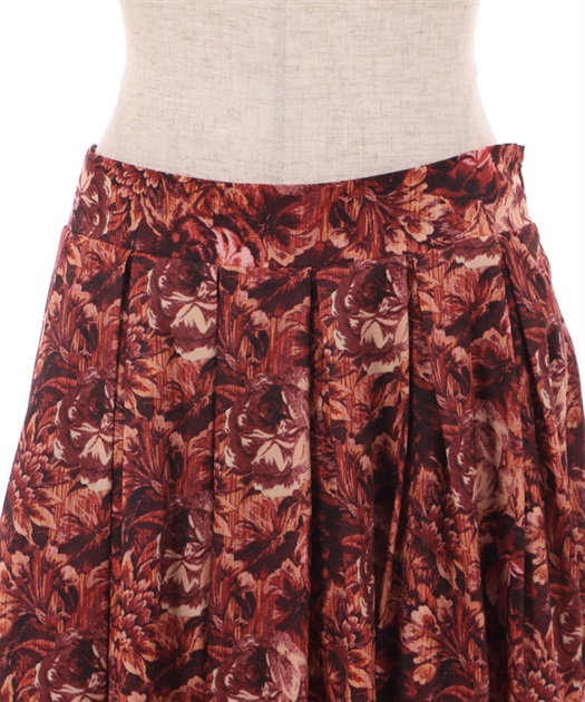 ヴィンテージフラワー柄スカート | outlet | axes femme online shop ヴィンテージフラワー柄スカート | outlet | axes femme online shop