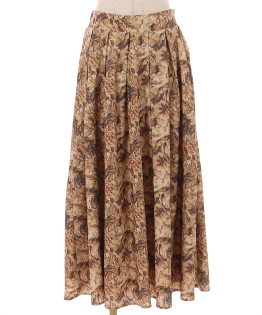 ヴィンテージフラワー柄スカート | outlet | axes femme online shop ヴィンテージフラワー柄スカート | outlet | axes femme online shop