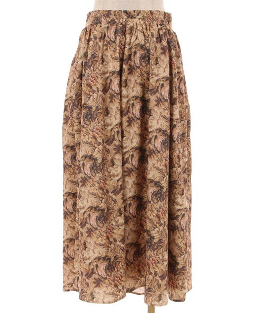 ヴィンテージフラワー柄スカート | outlet | axes femme online shop