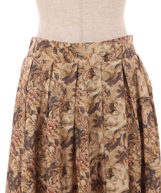 ヴィンテージフラワー柄スカート | outlet | axes femme online shop ヴィンテージフラワー柄スカート | outlet | axes femme online shop