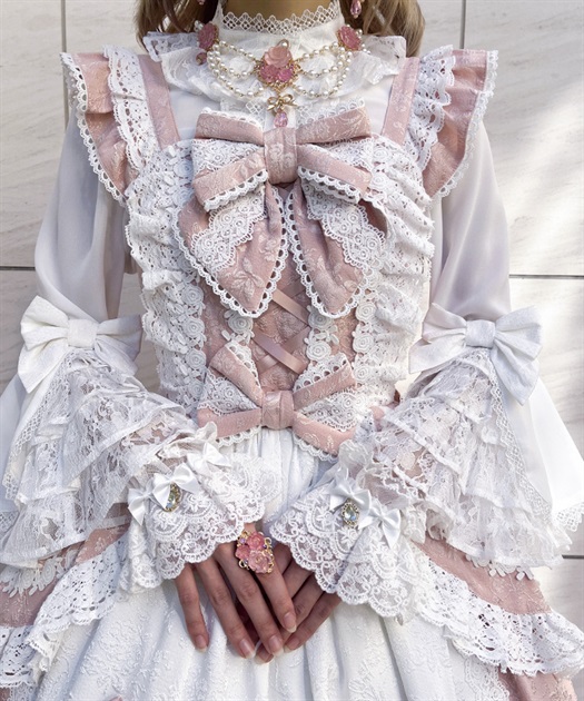 ブリリアントローズジャンパースカート【受注生産】 | Chalmiere