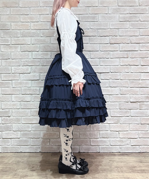 レースアップフリルジャンスカ【ランク限定Web先行販売】 | Chalmiere