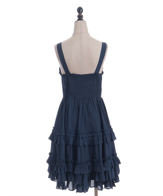 Chalmiere♡レースアップフリルジャンスカ♡ レースアップフリルジャンスカ | Chalmiere | axes femme onlineshop