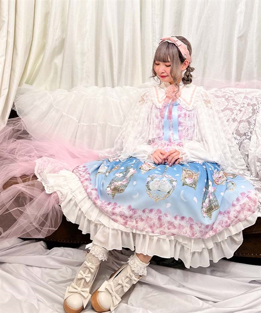 ブルーミングガーデンジャンパースカート | kawaii | axes femme ブルーミングガーデンジャンパースカート | kawaii | axes femme