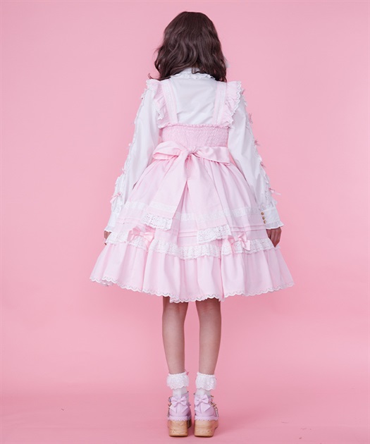 ハッピーフリルジャンパースカートセット【受注生産】 | Chalmiere