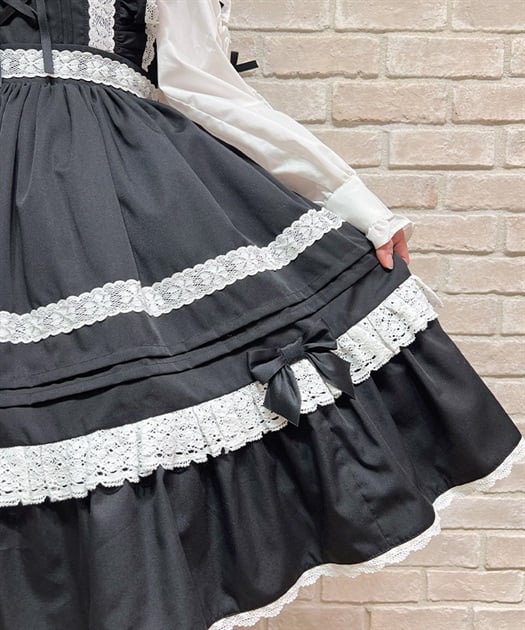 ハッピーフリルジャンパースカートセット【受注生産】 | Chalmiere