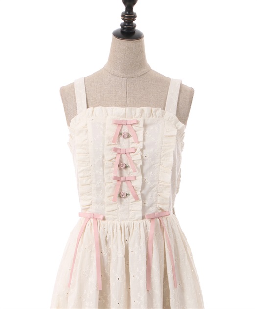 コットンレースジャンスカ | 衣料 | axes femme online shop