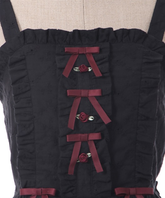 コットンレースジャンスカ | kawaii | axes femme online shop