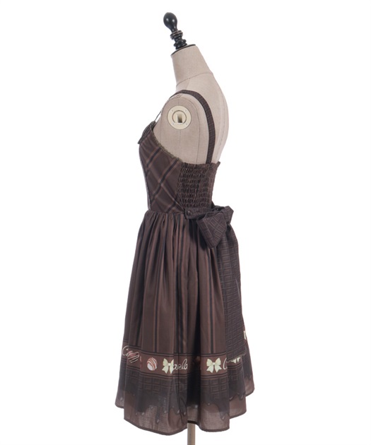 ボンボンショコラ柄ジャンパースカート | Chalmiere | axes femme