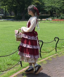 カントリーチェックジャンスカ | kawaii | axes femme online shop カントリーチェックジャンスカ | kawaii | axes femme online shop
