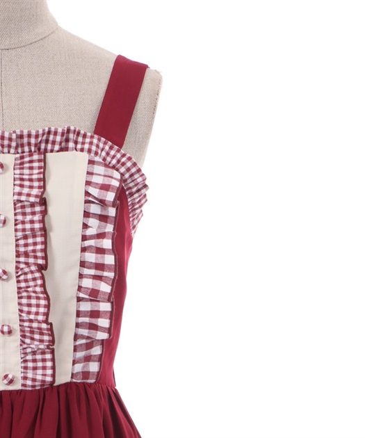 カントリーチェックジャンスカ | kawaii | axes femme online shop カントリーチェックジャンスカ | kawaii | axes femme online shop