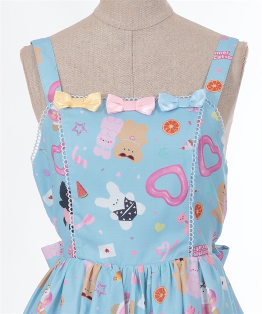 ハッピーバカンス柄ジャンスカ | 衣料 | axes femme online shop ハッピーバカンス柄ジャンスカ | 衣料 | axes femme online shop