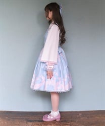 桜柄ジャンパースカート | kawaii | axes femme online shop 桜柄ジャンパースカート | kawaii | axes femme online shop