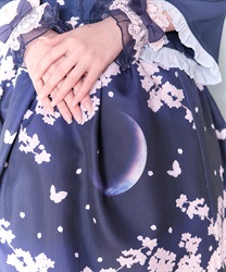 桜柄ジャンパースカート | kawaii | axes femme online shop 桜柄ジャンパースカート | kawaii | axes femme online shop