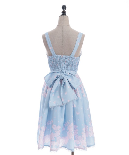 桜柄ジャンパースカート | レディース服・レディース 桜柄ジャンパースカート | レディース服・レディース