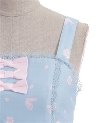 桜柄ジャンパースカート | kawaii | axes femme online shop 桜柄ジャンパースカート | kawaii | axes femme online shop