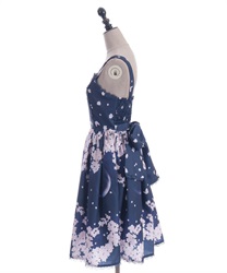 桜柄ジャンパースカート | kawaii | axes femme online shop 桜柄ジャンパースカート | kawaii | axes femme online shop