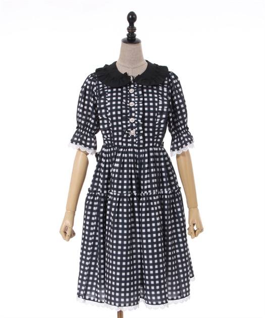 ギンガムチェック柄ワンピース | outlet | axes femme online shop ギンガムチェック柄ワンピース | outlet | axes femme online shop