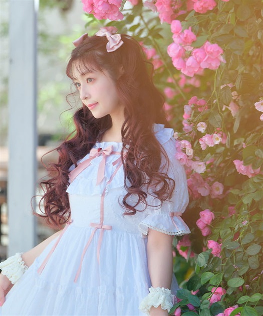 コットンレースワンピース | kawaii | axes femme online shop コットンレースワンピース | kawaii | axes femme online shop