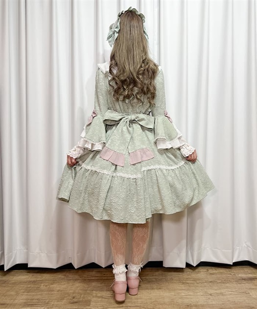 メアリー姫袖ドレス【受注生産】 | kawaii | axes femme online shop メアリー姫袖ドレス【受注生産】 | kawaii | axes femme online shop
