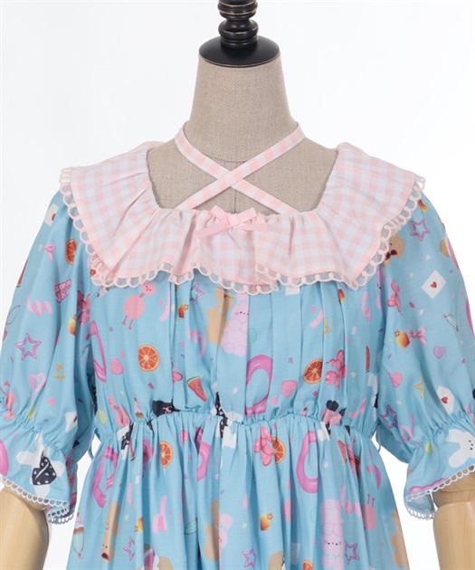ハッピーバカンス柄ワンピース | 衣料 | axes femme online shop ハッピーバカンス柄ワンピース | 衣料 | axes femme online shop