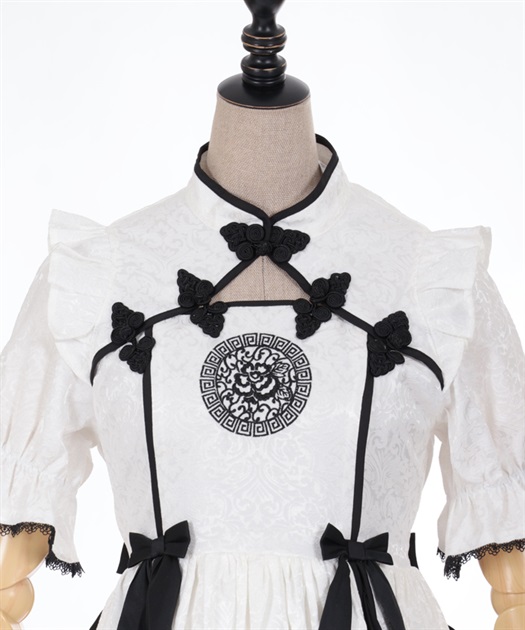 牡丹刺繍チャイナワンピース | レディース服・レディース 牡丹刺繍チャイナワンピース | レディース服・レディース