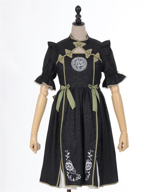 牡丹刺繍チャイナワンピース | レディース服・レディース 牡丹刺繍チャイナワンピース | レディース服・レディース