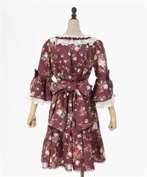 アンティークローズ柄ワンピ | kawaii | axes femme online shop アンティークローズ柄ワンピ | kawaii | axes femme online shop