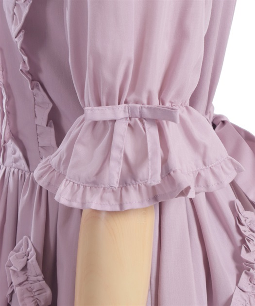 フリルロングワンピース【受注生産】 | 衣料 | axes femme フリルロングワンピース【受注生産】 | 衣料 | axes femme
