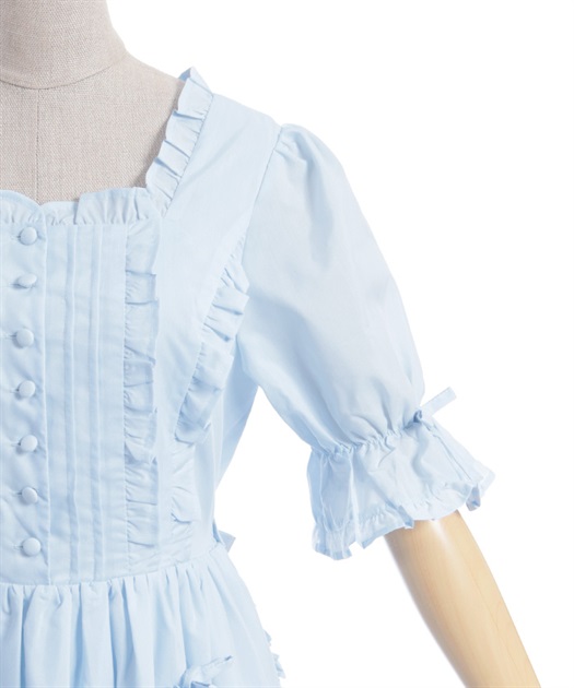 フリルロングワンピース【受注生産】 | 衣料 | axes femme フリルロングワンピース【受注生産】 | 衣料 | axes femme