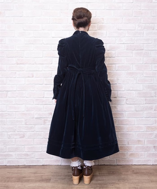 クラシカルベロアワンピース | 衣料 | axes femme online shop クラシカルベロアワンピース | 衣料 | axes femme online shop