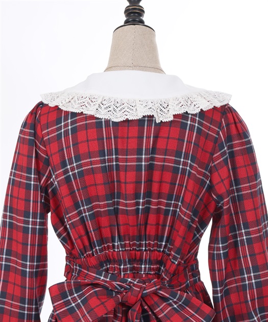 タータンチェックワンピース【Web限定商品】【期間限定販売 タータンチェックワンピース【Web限定商品】【期間限定販売
