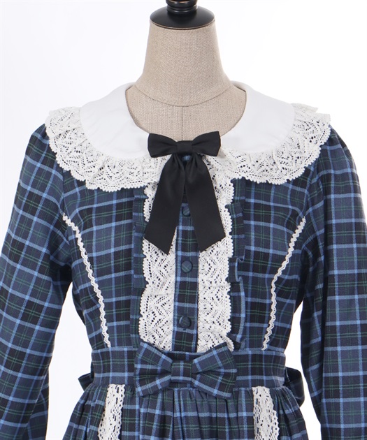 タータンチェックワンピース【Web限定商品】【期間限定販売 タータンチェックワンピース【Web限定商品】【期間限定販売