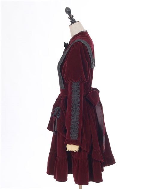 ベルベットドールワンピース | 衣料 | axes femme online shop ベルベットドールワンピース | 衣料 | axes femme online shop