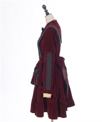 ベルベットドールワンピース | kawaii | axes femme online shop ベルベットドールワンピース | kawaii | axes femme online shop