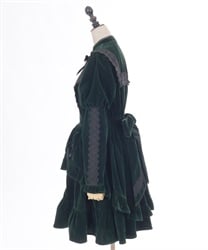 ベルベットドールワンピース | kawaii | axes femme online shop ベルベットドールワンピース | kawaii | axes femme online shop