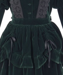 ベルベットドールワンピース | kawaii | axes femme online shop ベルベットドールワンピース | kawaii | axes femme online shop