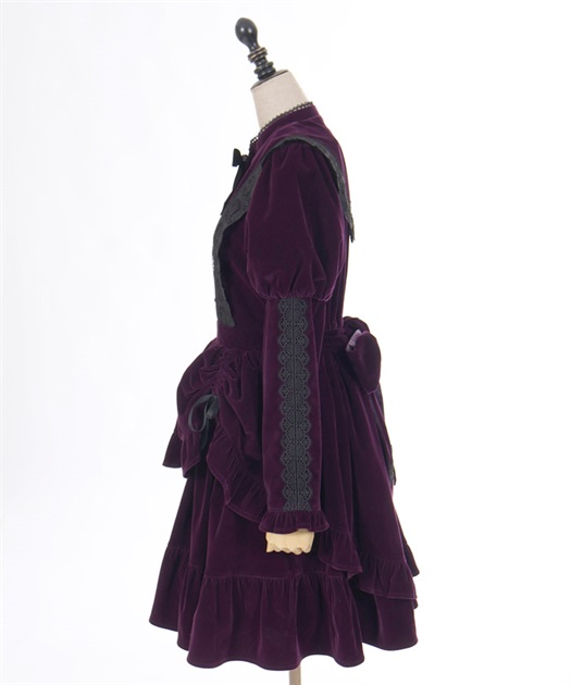 ベルベットドールワンピース | 衣料 | axes femme online shop ベルベットドールワンピース | 衣料 | axes femme online shop