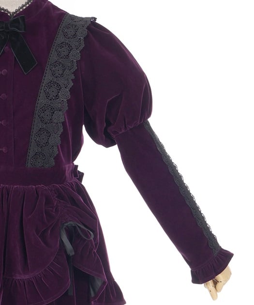 ベルベットドールワンピース | 衣料 | axes femme online shop ベルベットドールワンピース | 衣料 | axes femme online shop