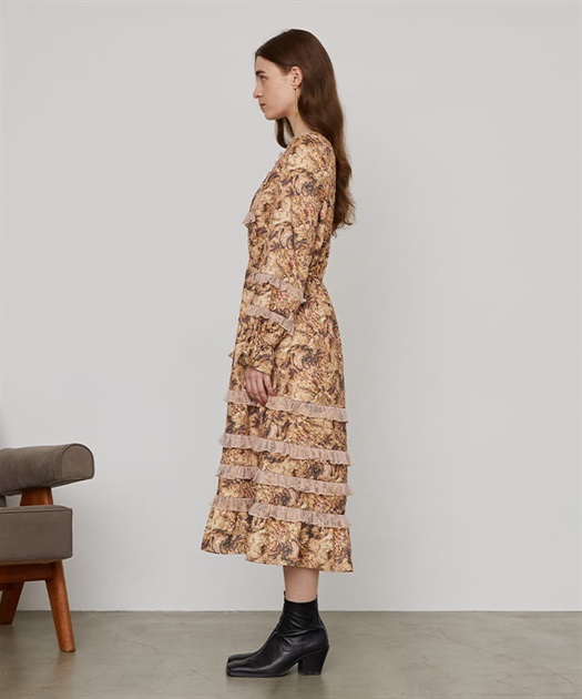 ヴィンテージフラワー柄ワンピース | outlet | axes femme ヴィンテージフラワー柄ワンピース | outlet | axes femme