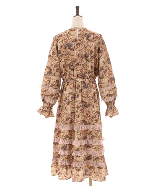 ヴィンテージフラワー柄ワンピース | outlet | axes femme ヴィンテージフラワー柄ワンピース | outlet | axes femme