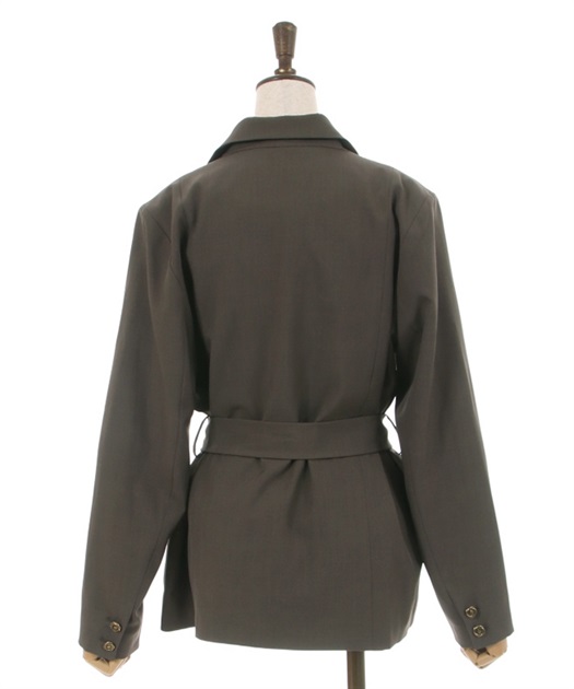 ベルト付テーラージャケット | outlet | axes femme online shop ベルト付テーラージャケット | outlet | axes femme online shop