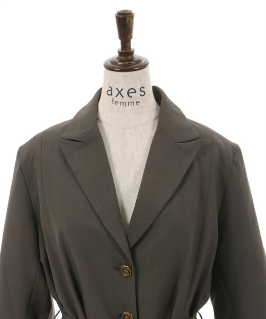 ベルト付テーラージャケット | outlet | axes femme online shop